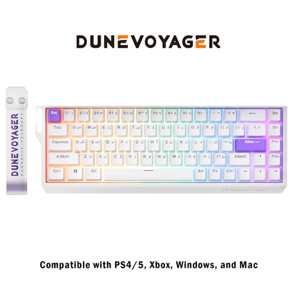 COER 68C Magnetic Gaming Keyboard, 65% 68-Key, Adjustable Actuation, 8K Polling, RGB, PS5/PC